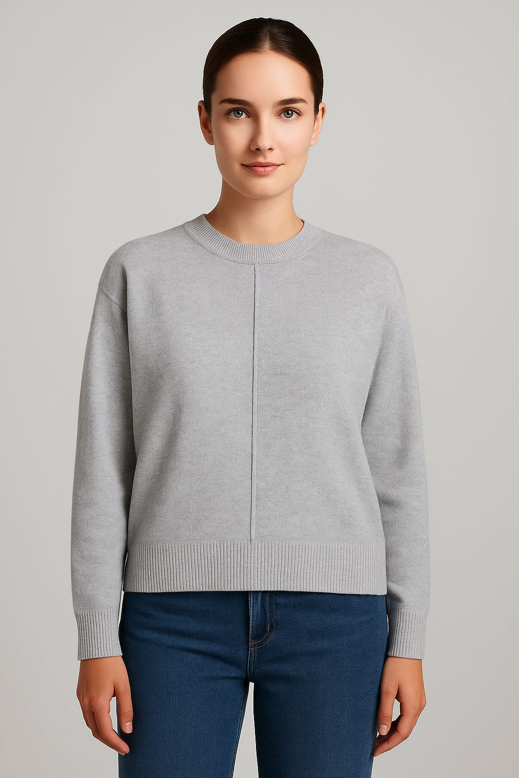 Milava™ Miękki i Klasyczny Sweter Codzienny