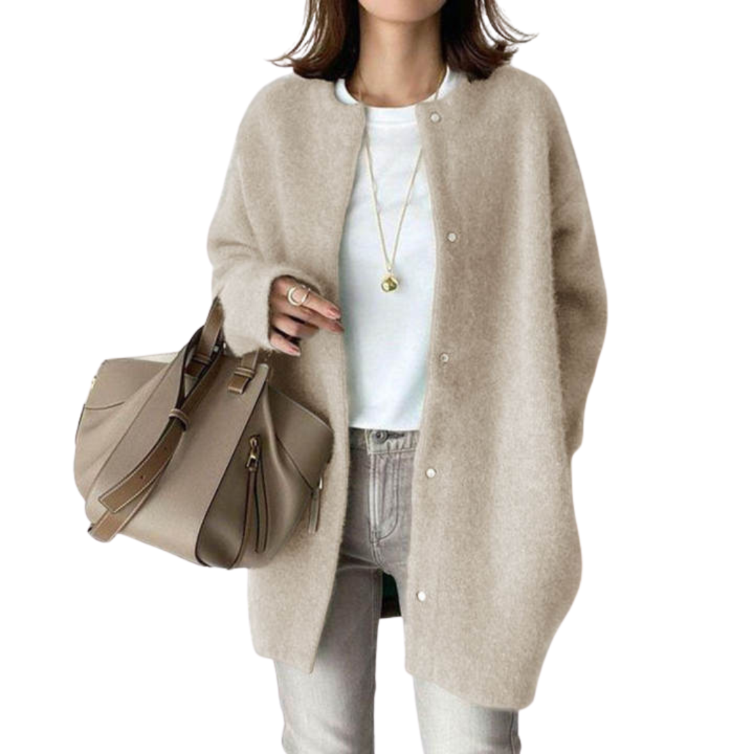 Milava™ Ponadczasowy Swobodny Kardigan