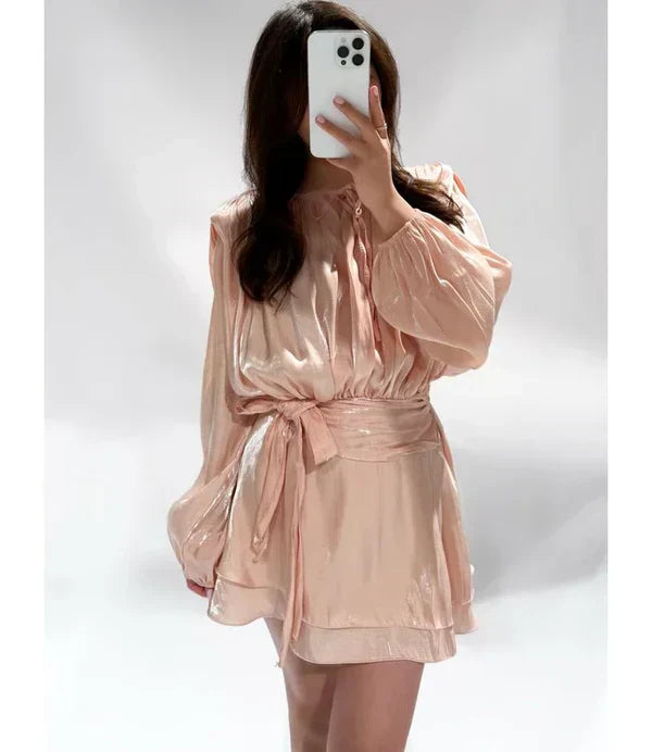 Milava™ | Sukienka satynowa June