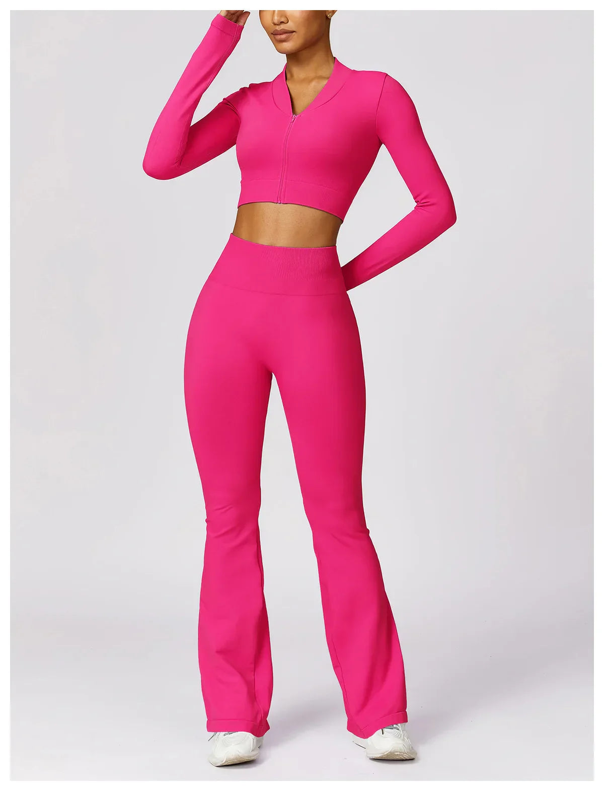 Kurtka sportowa damska z długim rękawem