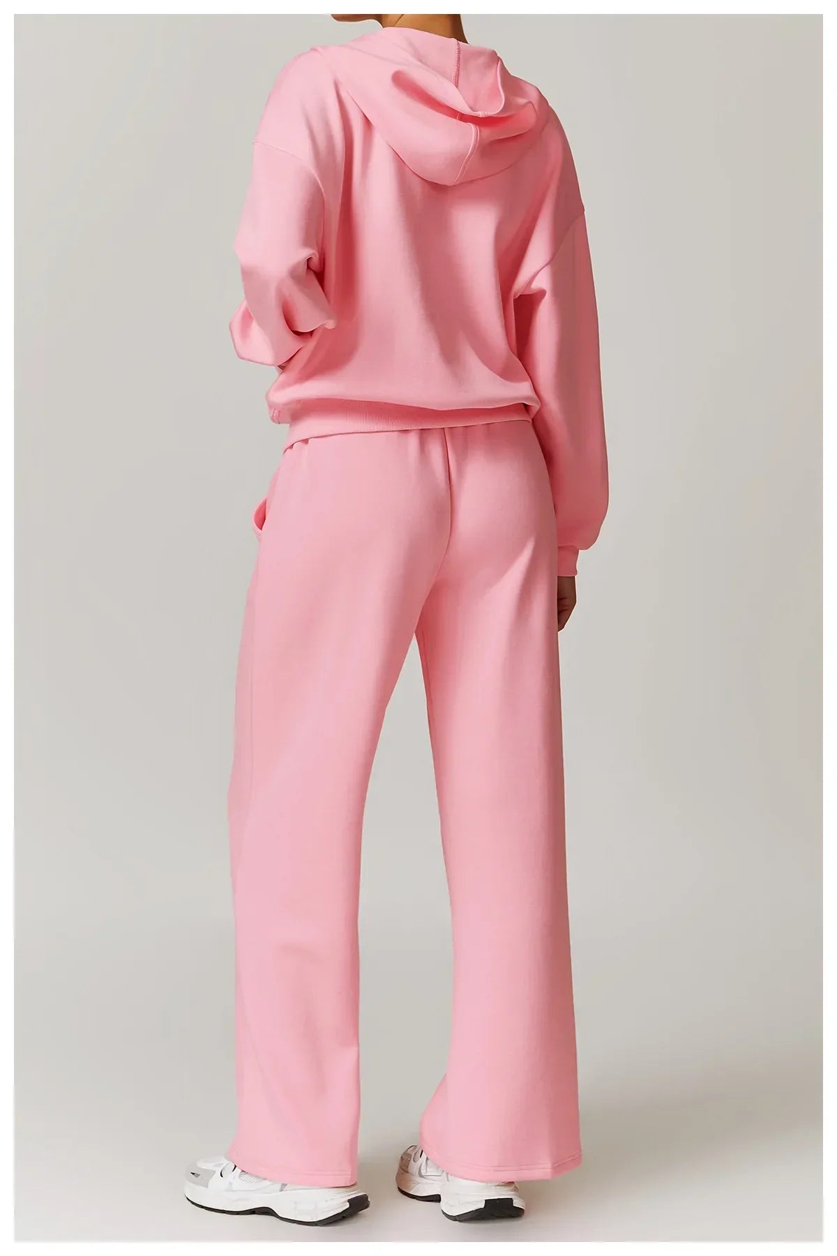 Wytrzymała Luźna Bluza z Kapturem i Długimi Rękawami