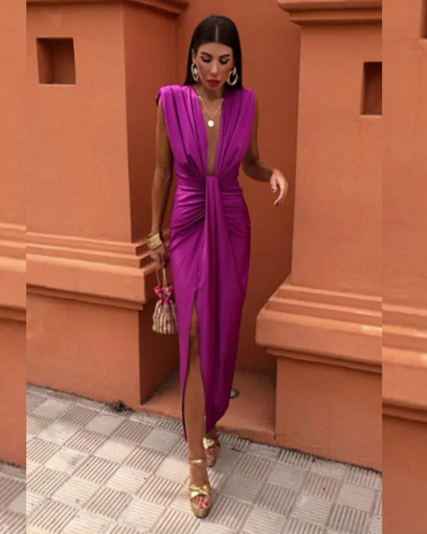 Milava™ | Elegancka Sukienka Wieczorowa o Wytwornym Kroju