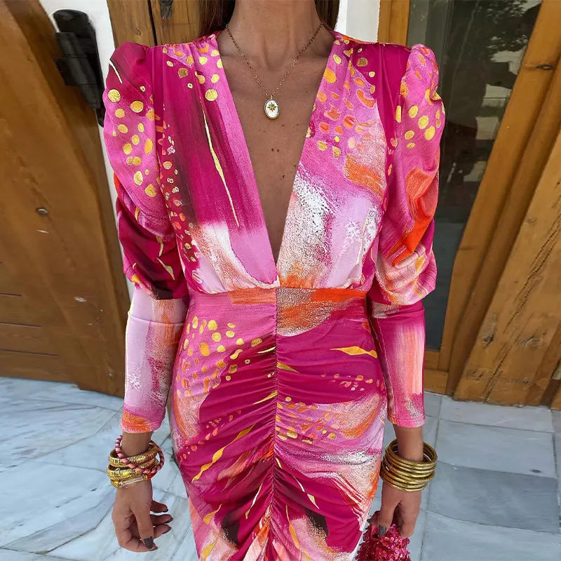 Milava™ | Maxi sukienka z efektem wow