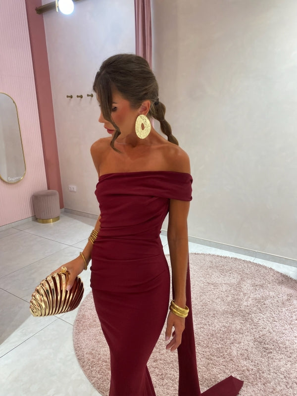 Milava™ | Nowoczesna Asymetryczna Sukienka na Wieczór