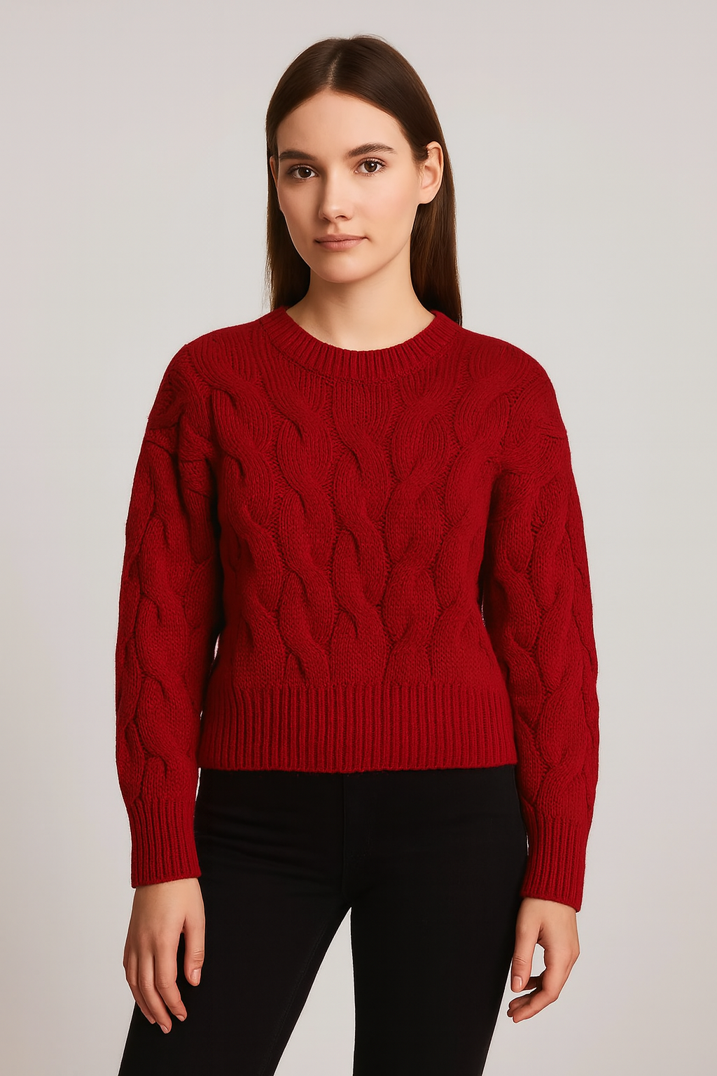 Milava™ Sweter kaszmirowy Elora