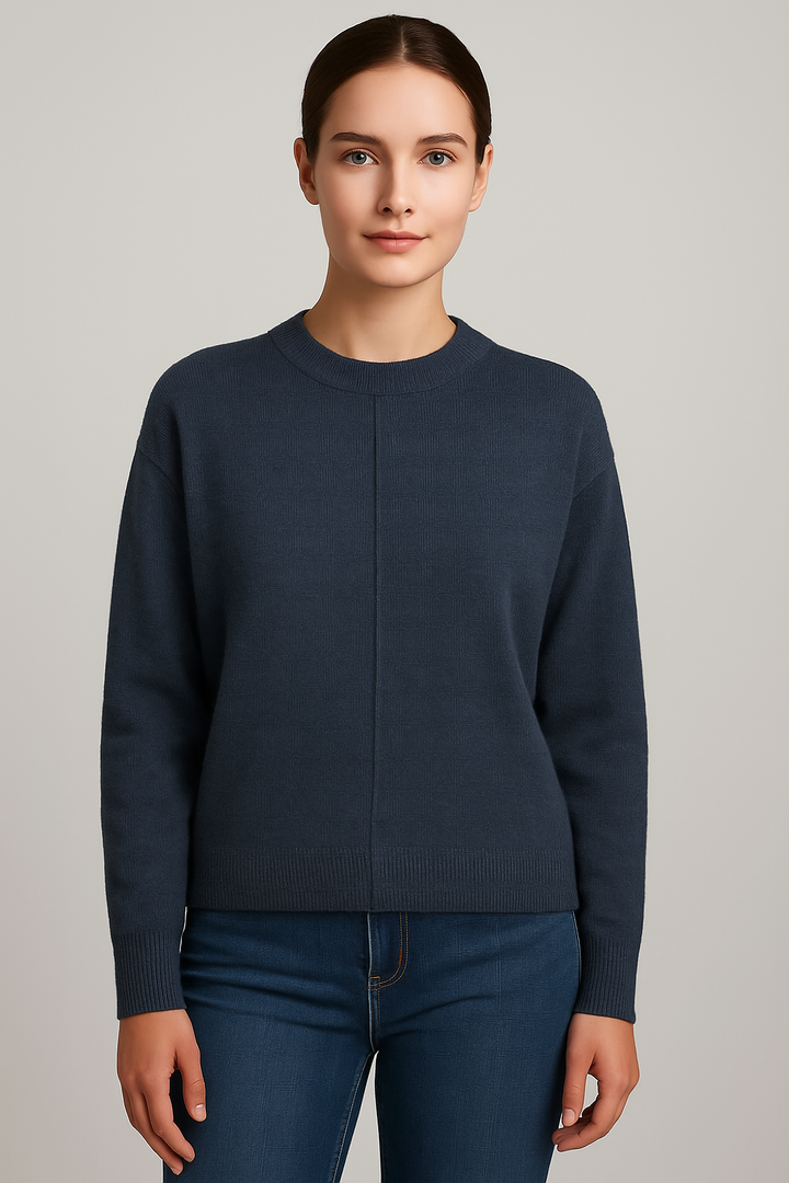 Milava™ Miękki i Klasyczny Sweter Codzienny