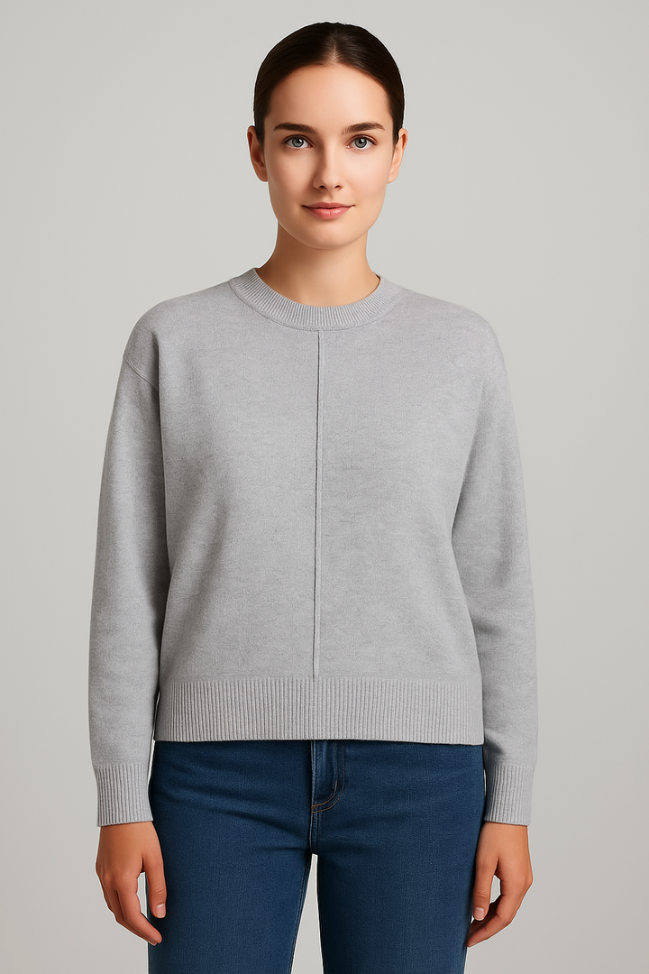 Milava™ Miękki i Klasyczny Sweter Codzienny