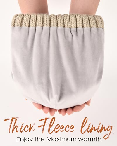 Zimowy elegancki zestaw czapka-szalik-rękawiczki