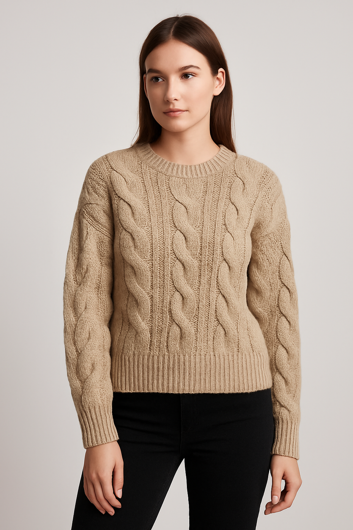 Milava™ Sweter kaszmirowy Elora