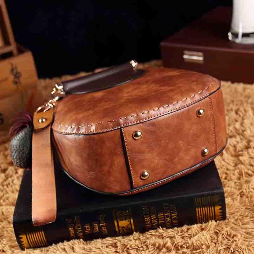 Vera - Elegancka Skórzana Torebka na Ramię