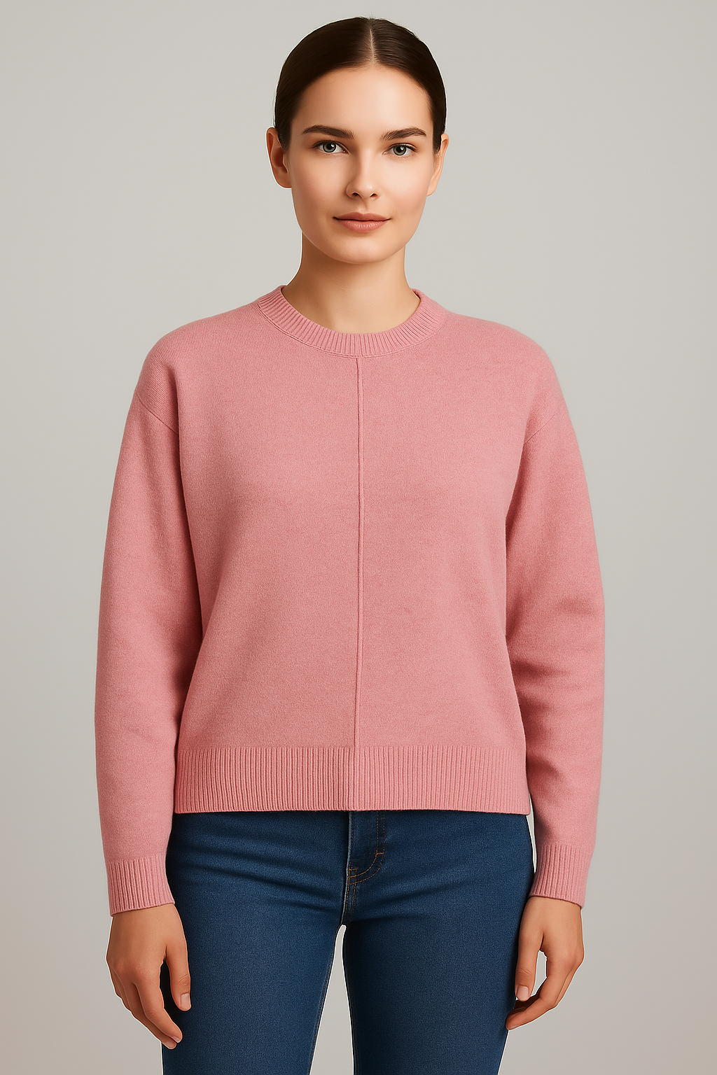 Milava™ Miękki i Klasyczny Sweter Codzienny