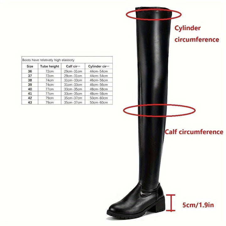 Sophia - Eleganckie Botki na Słupku