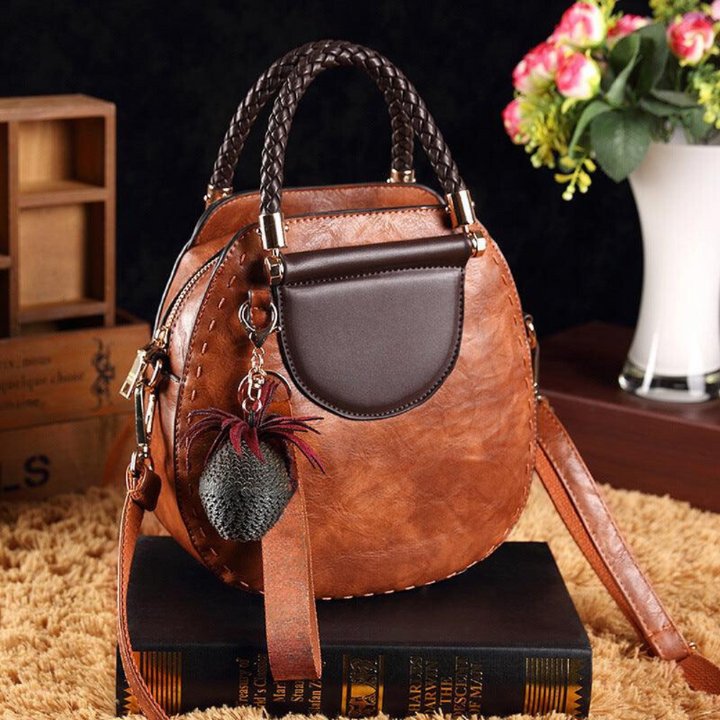 Vera - Elegancka Skórzana Torebka na Ramię