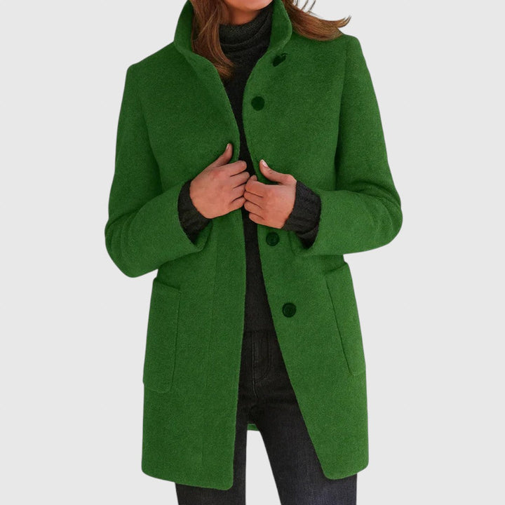 Róża | Damska kurtka z wysokim kołnierzem