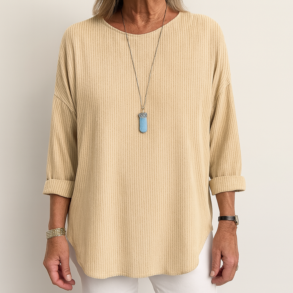 Milava™ | Stylowa Bluzka w Paski