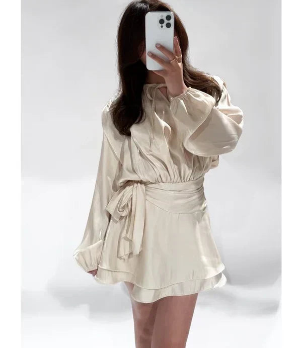 Milava™ | Sukienka satynowa June