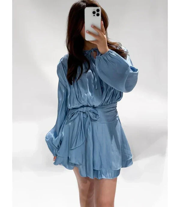 Milava™ | Sukienka satynowa June