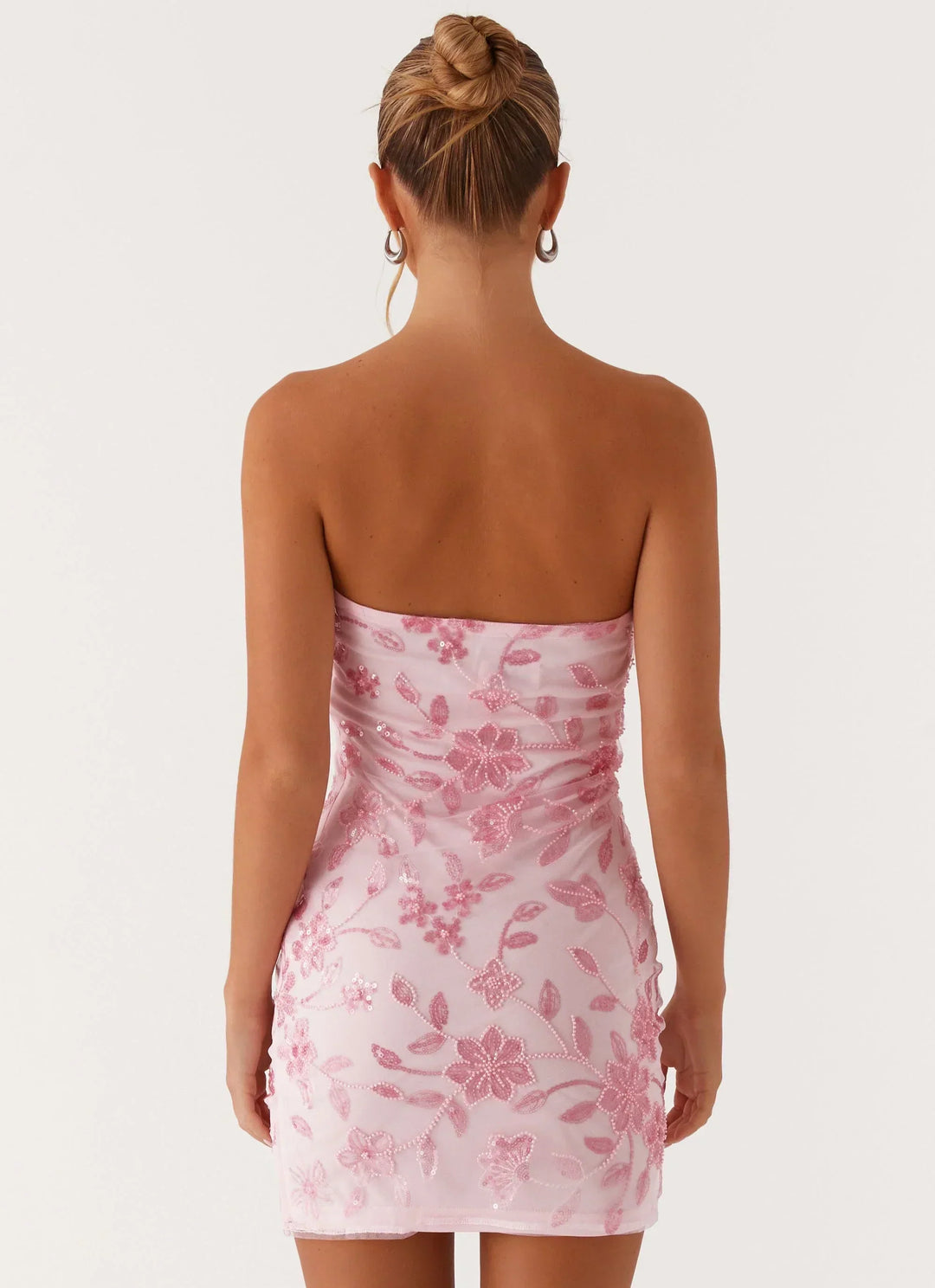 Milava™ | Mini Sukienka Aurora z Koralikami