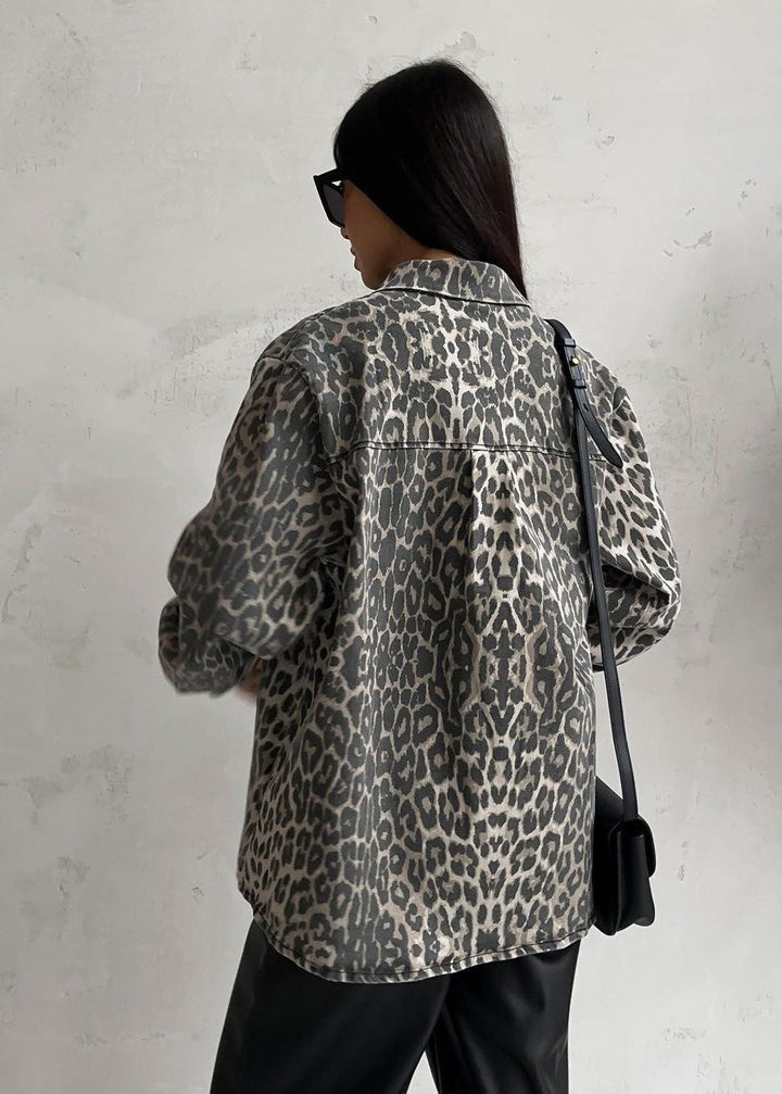 Sarah - Modna Leopardzia Shacket