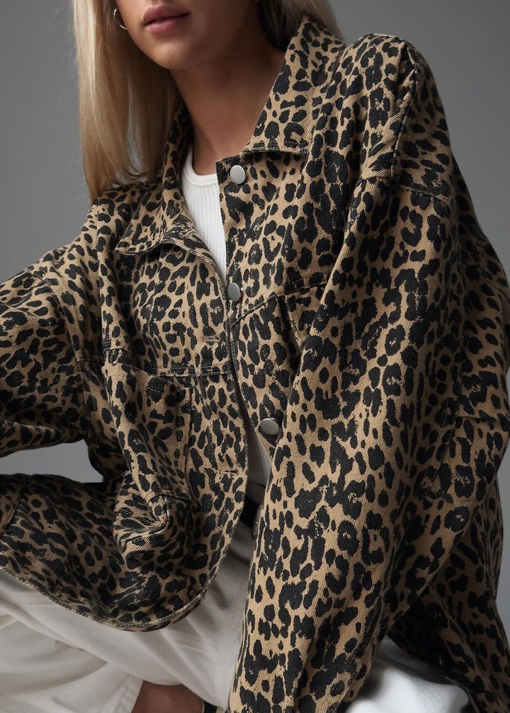 Sarah - Modna Leopardzia Shacket