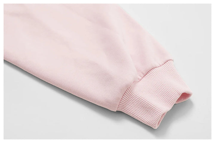 Wytrzymała Luźna Bluza z Kapturem i Długimi Rękawami