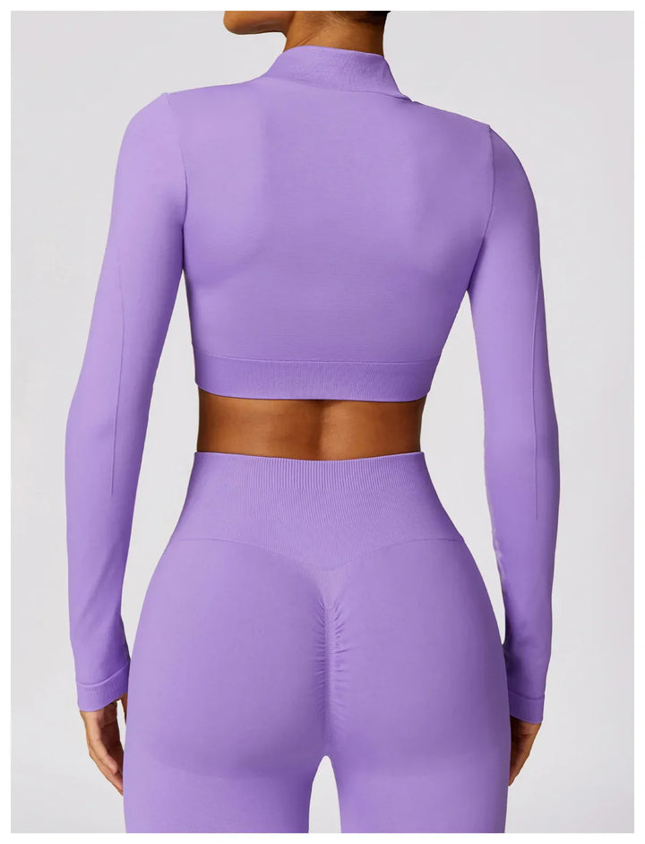 Kurtka sportowa damska z długim rękawem