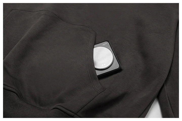 Długo rękawowa kurtka na zewnątrz