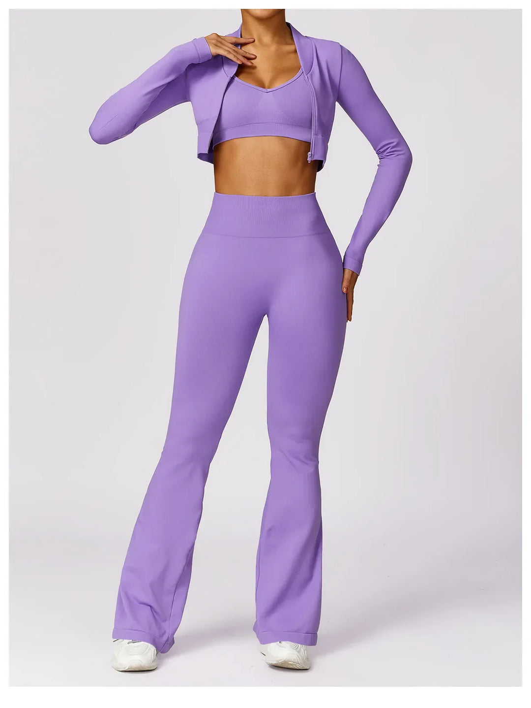 Kurtka sportowa damska z długim rękawem