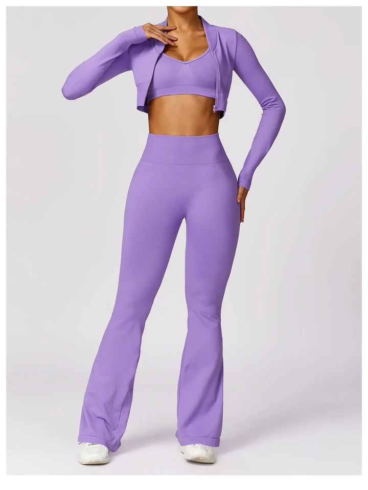 Kurtka sportowa damska z długim rękawem