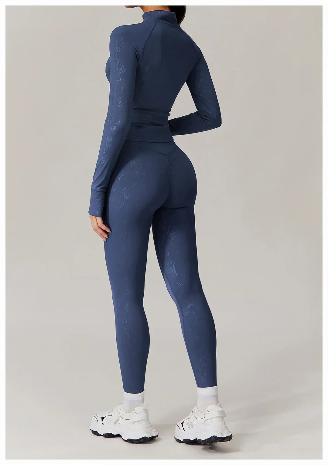 Kurtka Damska Slim z Długim Rękawem i Otworem na Kciuk