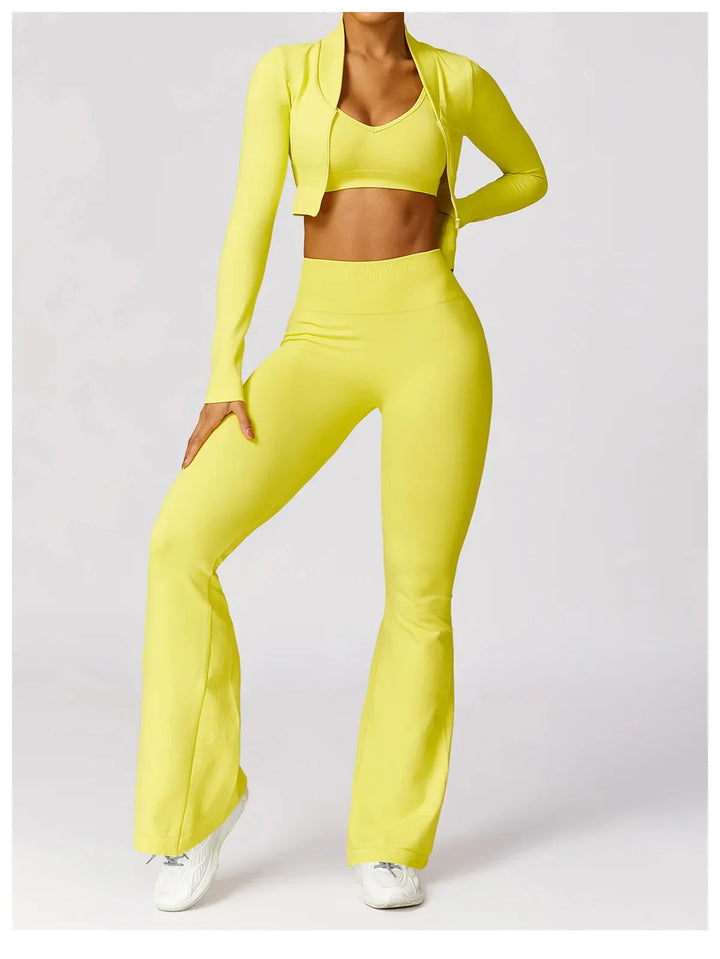 Kurtka sportowa damska z długim rękawem