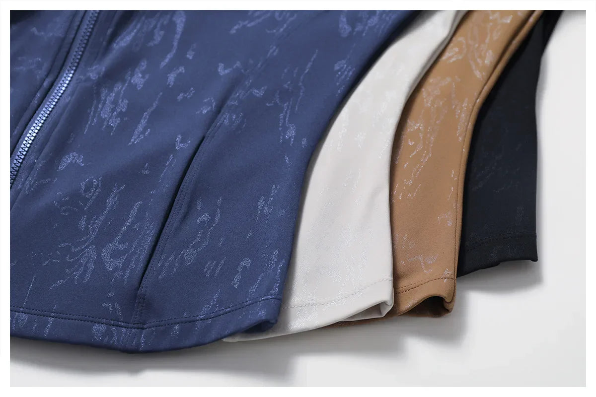 Kurtka Damska Slim z Długim Rękawem i Otworem na Kciuk