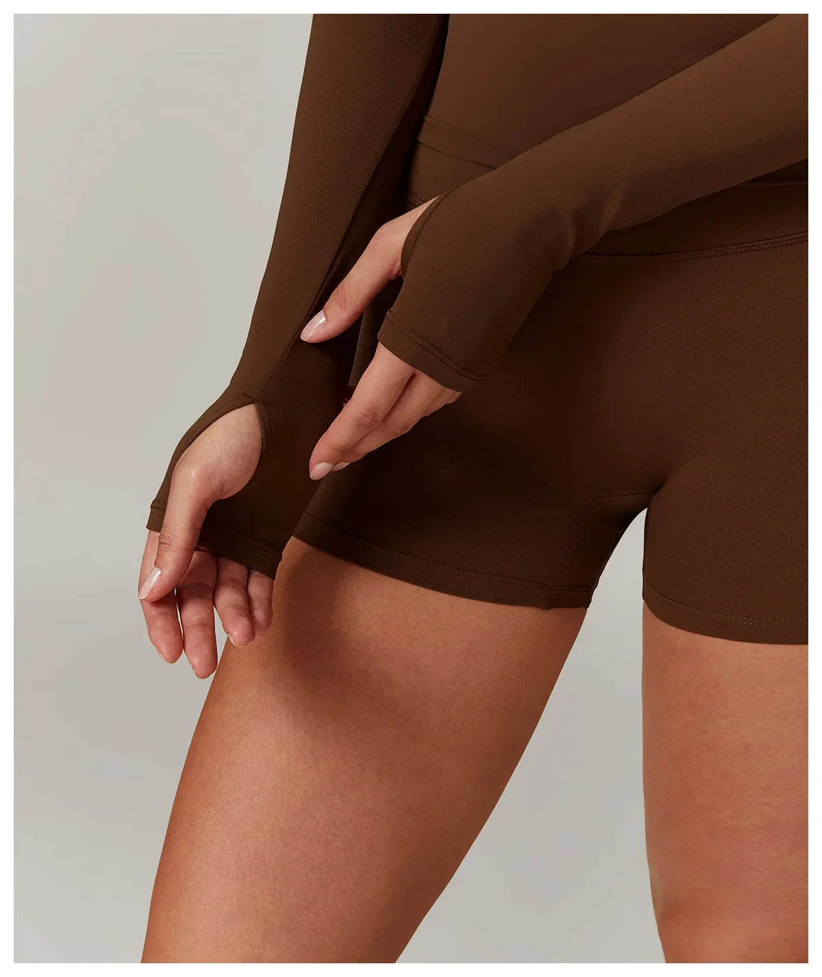 Slim Fit Długi Rękaw Kurtka Zewnętrzna do Joggingu z Połową Zamka