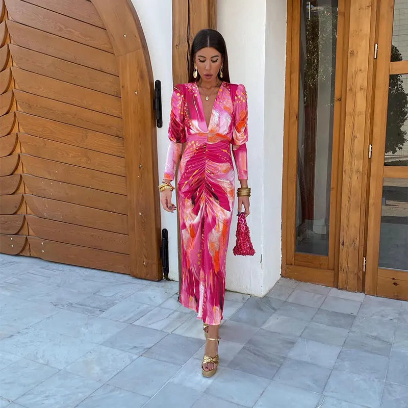 Milava™ | Maxi sukienka z efektem wow