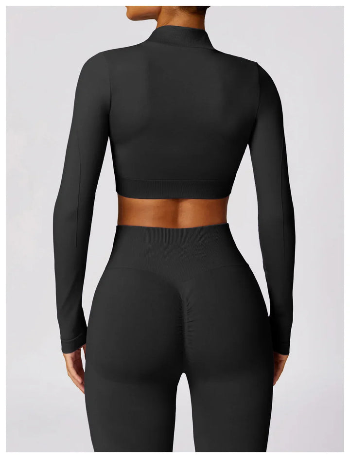 Kurtka sportowa damska z długim rękawem