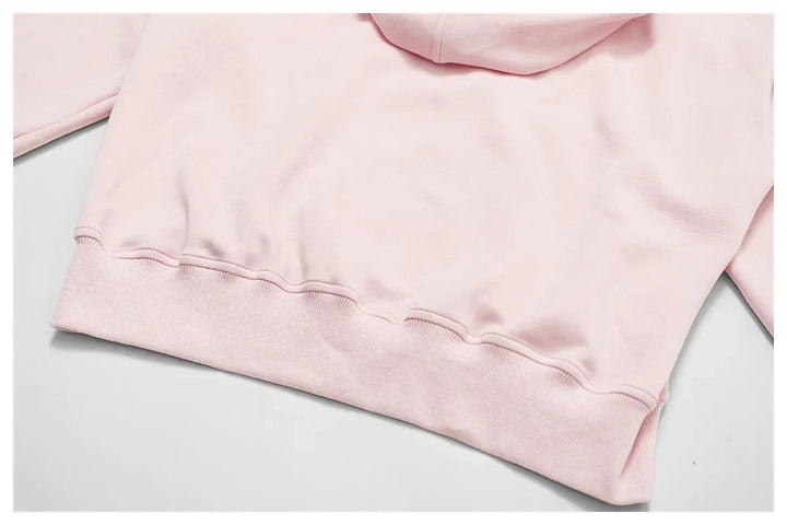 Wytrzymała Luźna Bluza z Kapturem i Długimi Rękawami