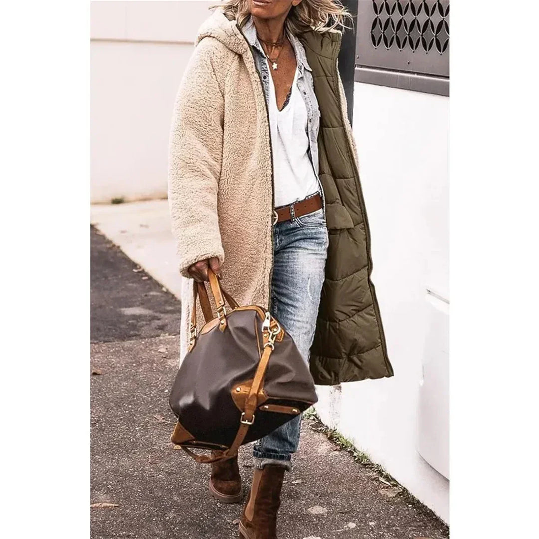Maria™ | Odwracalny Puchowy Płaszcz