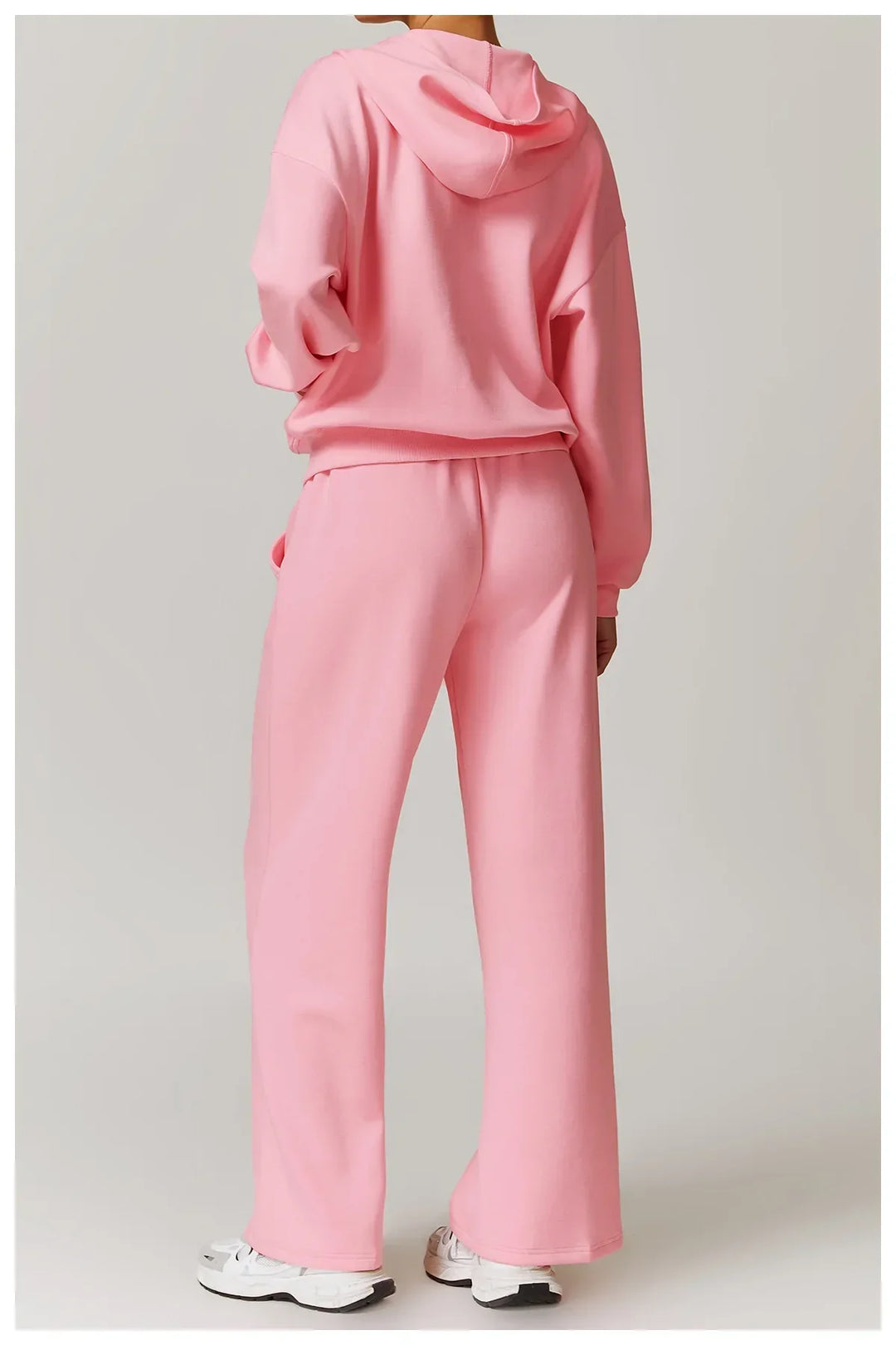 Wytrzymała Luźna Bluza z Kapturem i Długimi Rękawami