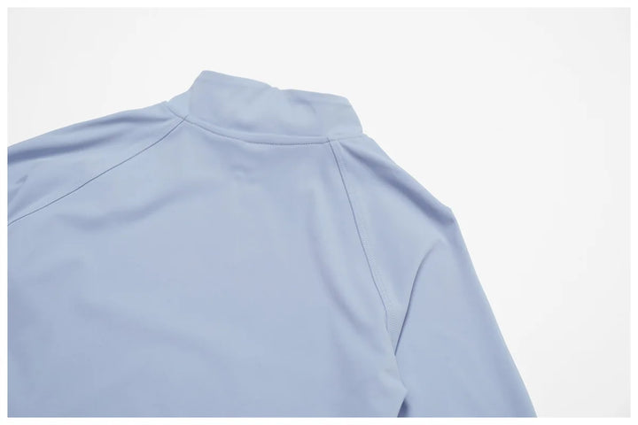 Smukła, wiatroszczelna kurtka sportowa z długim rękawem