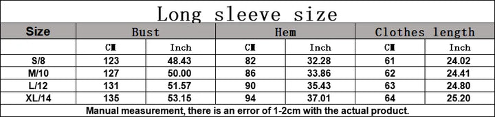 Długo rękawowa kurtka na zewnątrz