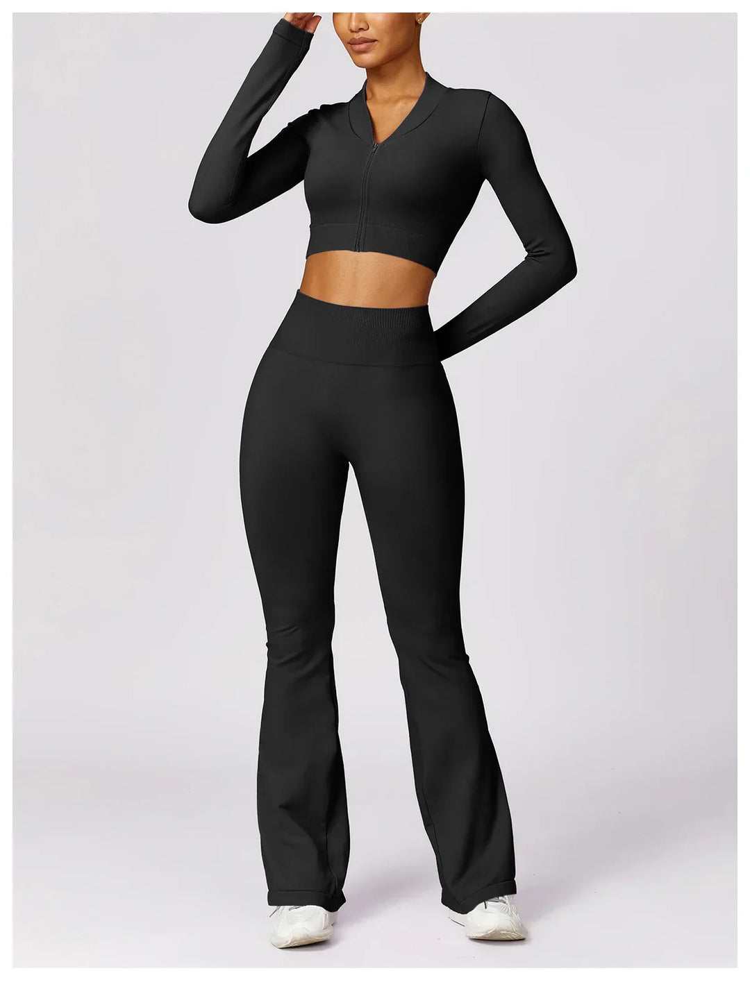 Kurtka sportowa damska z długim rękawem