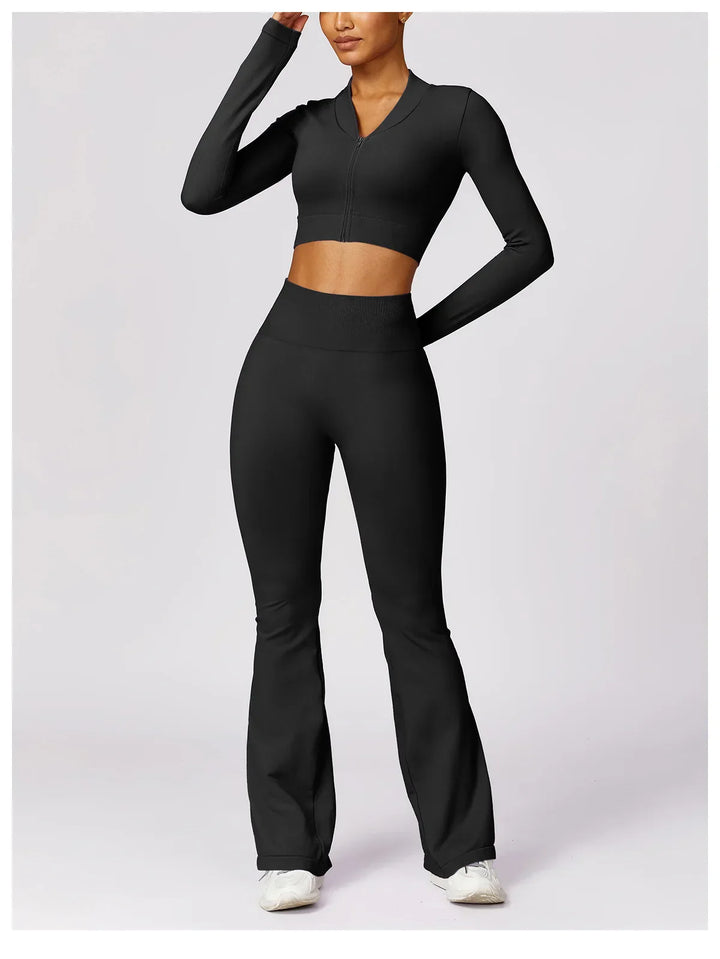 Kurtka sportowa damska z długim rękawem