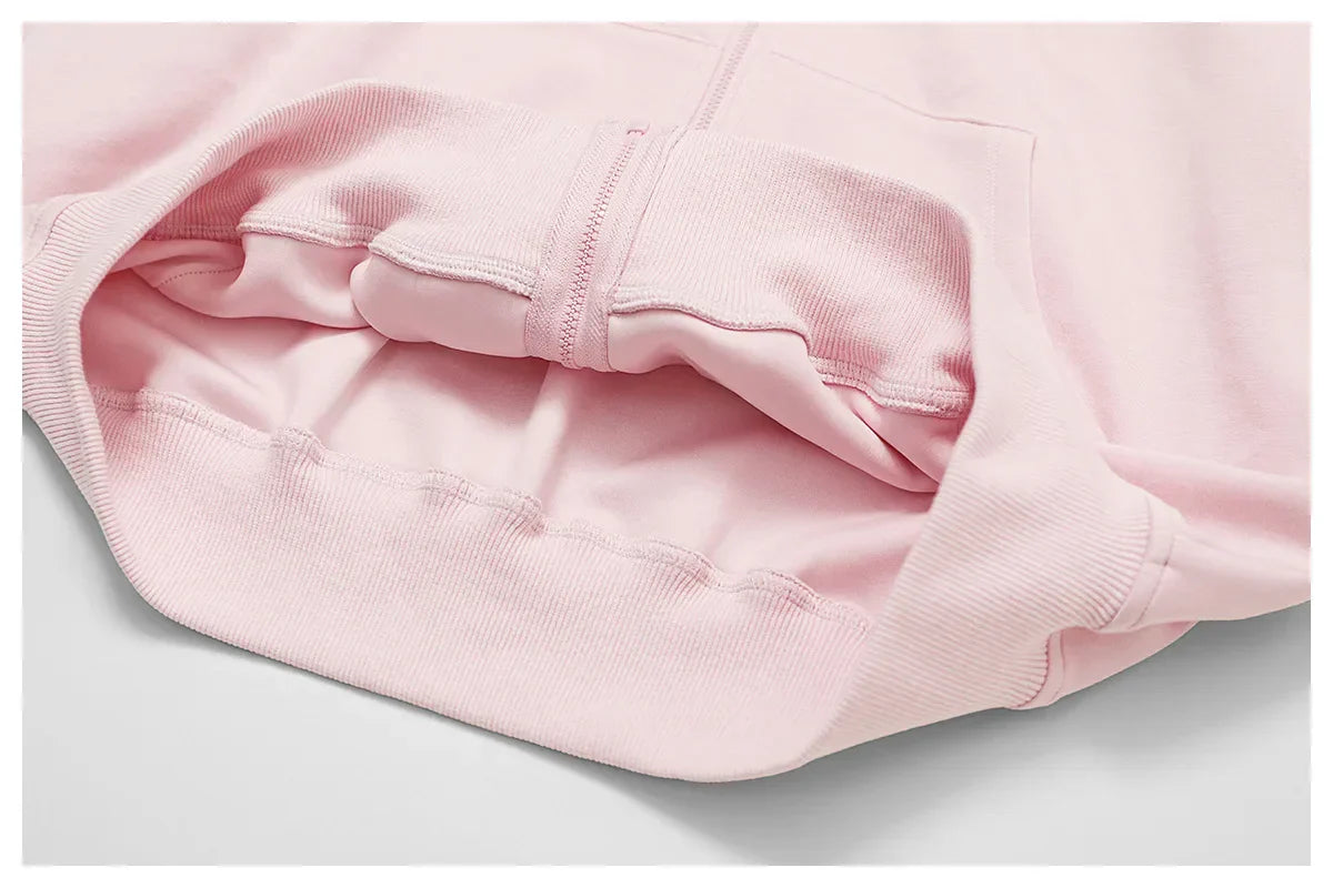 Wytrzymała Luźna Bluza z Kapturem i Długimi Rękawami