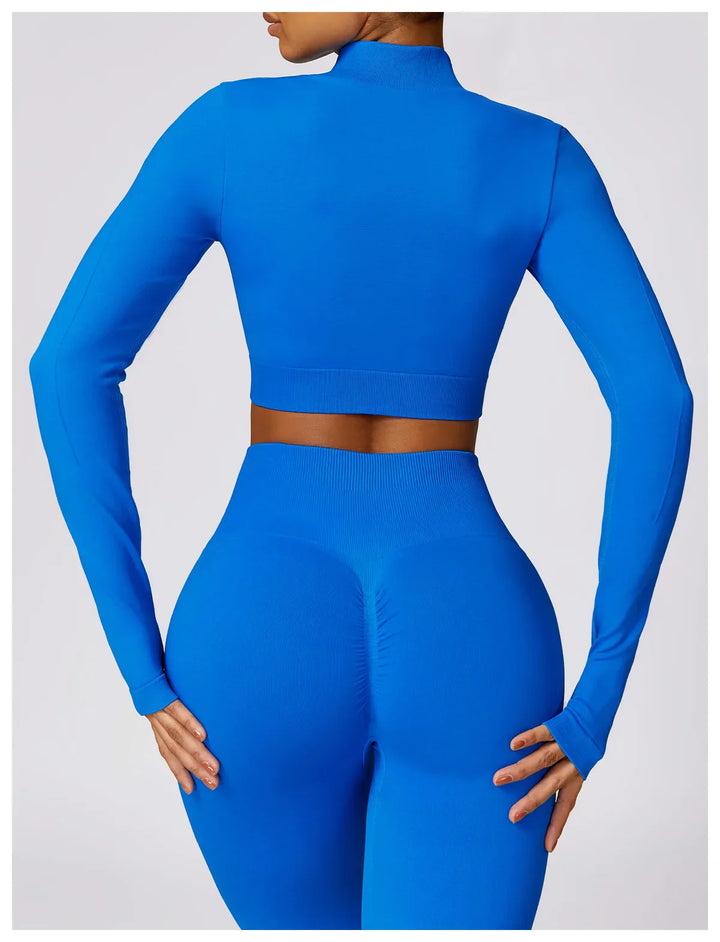 Kurtka sportowa damska z długim rękawem