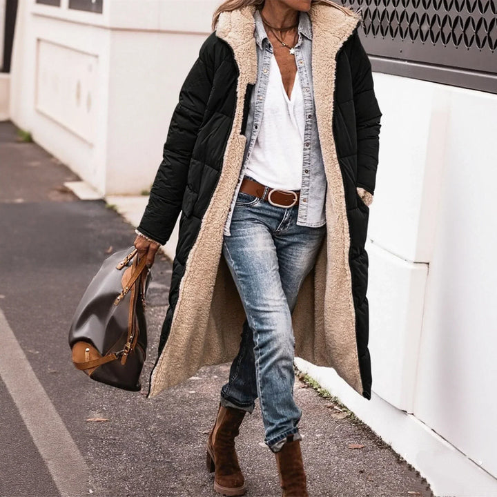 Maria™ | Odwracalny Puchowy Płaszcz