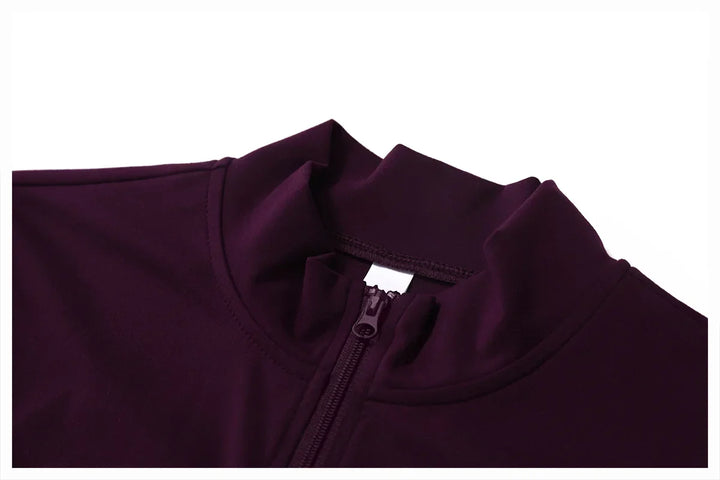 Smukła kurtka sportowa z długim rękawem do użytku na zewnątrz