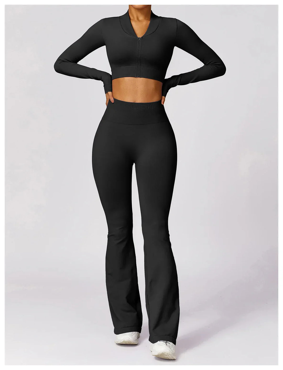 Kurtka sportowa damska z długim rękawem