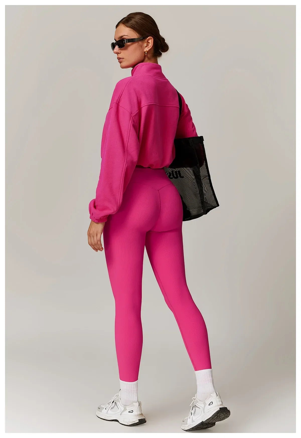 Kurtka Zipper dla Kobiet do Fitnessu