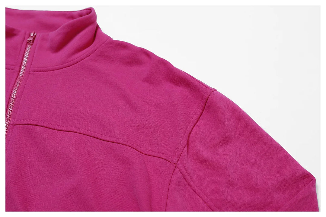 Kurtka Zipper dla Kobiet do Fitnessu