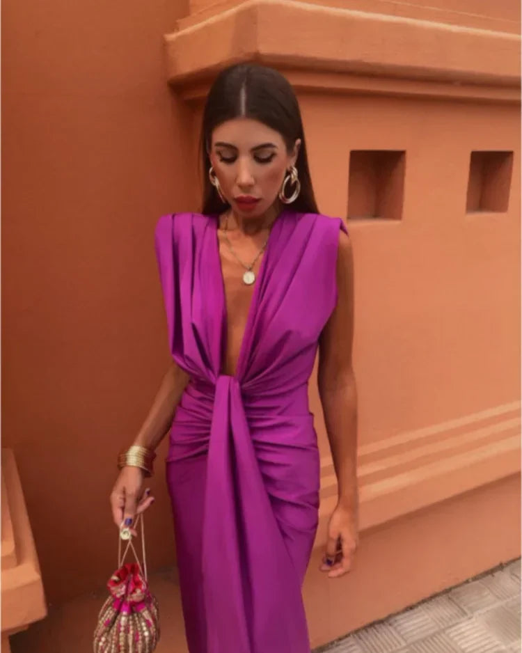 Milava™ | Elegancka Sukienka Wieczorowa o Wytwornym Kroju